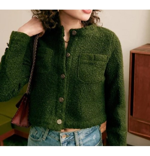 The Fluffy Metal Buckle Jacket The Fluffy Metal Buckle Jacket